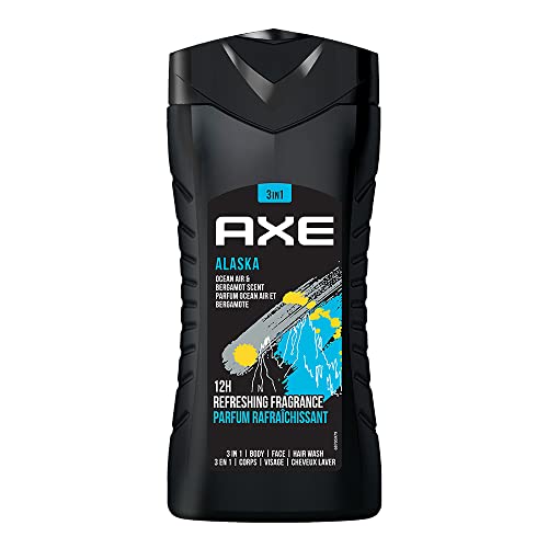 AXE Alaska 3 In 1 Body, Face & Hair Wash for Men,