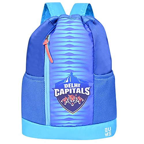 EUME Delhi Capitals 19 Ltrs Drawstring Backpack with 1