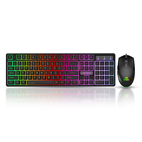 Ant Esports KM1600 Gaming Keyboard & Mouse Combo, Wired