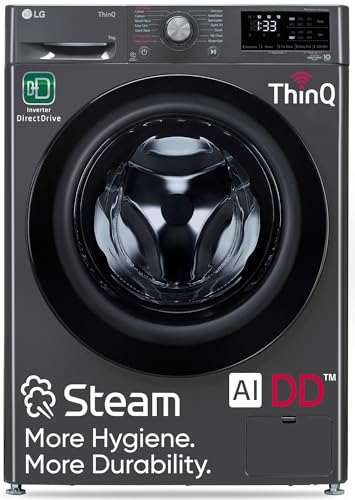 LG 9 Kg, 5 Star, AI Direct Drive Technology, Steam, 6