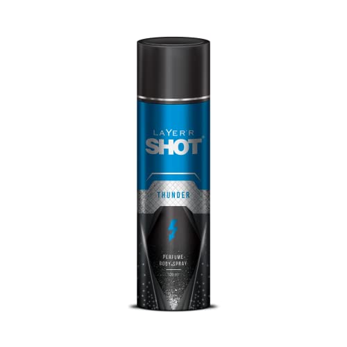 Layer'r Shot Men's Thunder Body Spray For Men -120 ml |