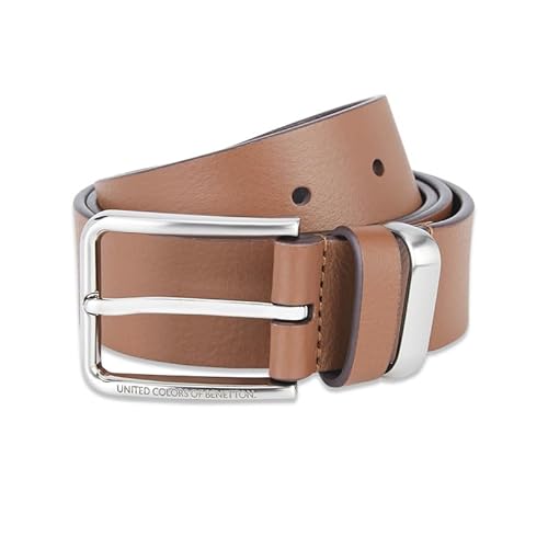 United Colors Of Benetton Simeto Men Leather Belt - Tan, XL