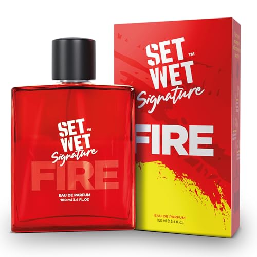 Set Wet Fire Perfume for Men, 100ml|Woody Long Lasting