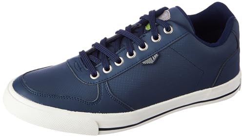 Woodland Men's Navy PU Casual Shoes-7 UK (41 EU) (GC