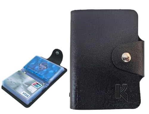 Kraptick 20 Slots Cardholder with Double-Sided Slots,