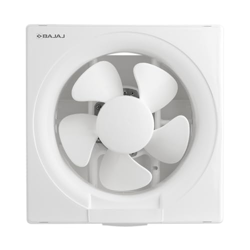Bajaj AirOut 200 MM 4 Star Dom Exhaust Fan | Back Shutter |