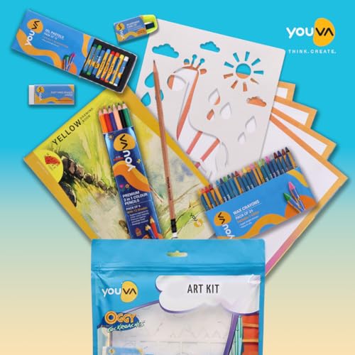 Navneet Youva | Art Kit - Assorted Combo pack for Students