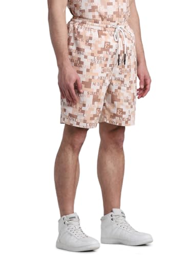 JACK & JONES Mens Brown Slim Fit Shorts
