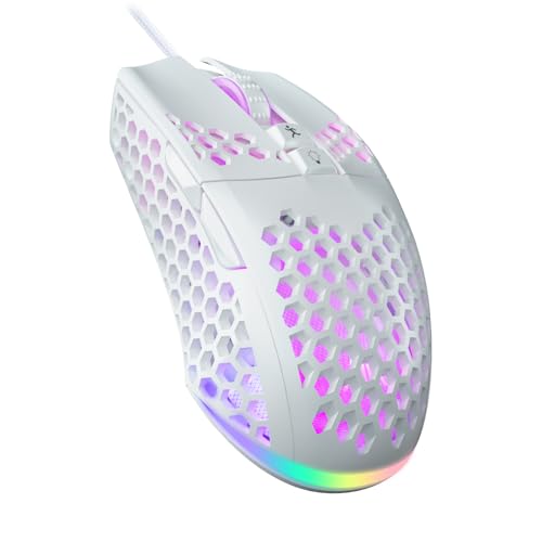 SOLAKAKA Wired Gaming Mouse with Honeycomb Shell,Adjustable