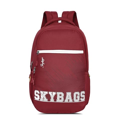 Skybags Unisex TECKIE PRO 25L LAPTOP BACKPACK (E) RED