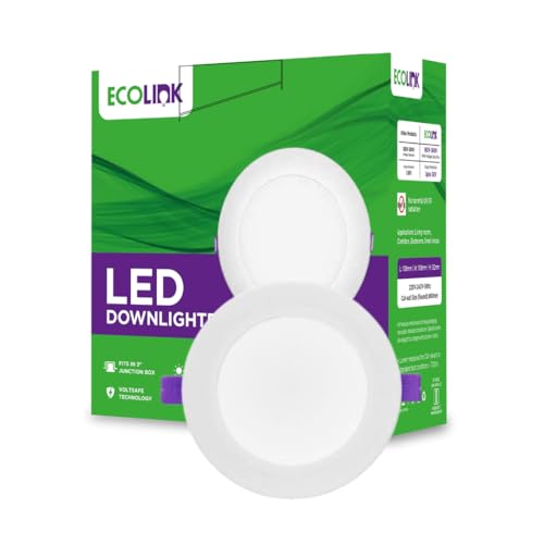 EcoLink 10W Concealed JB Ceiling Light | Round Ceiling LED