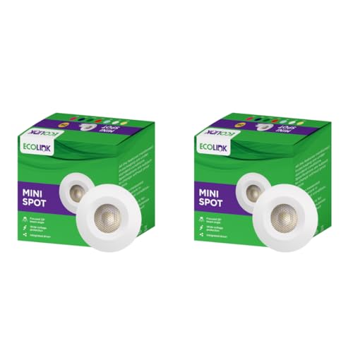 EcoLink Polycarbonate 2W LED Spot Light | B15D Mini Spot