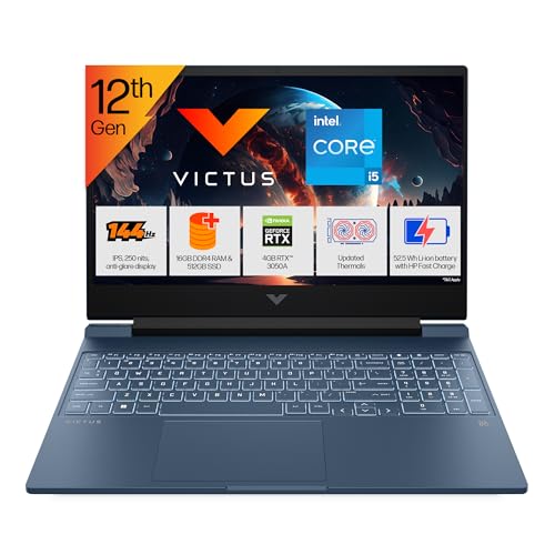 HP Victus, 12th Gen Intel Core i5-12450H, RTX 3050 (16GB