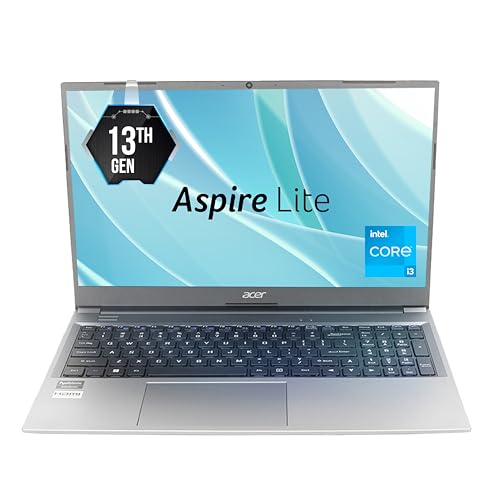 Acer Aspire Lite, 13th Gen, Intel Core i3-1305U, 8GB RAM,