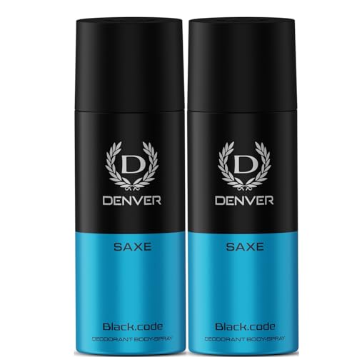 DENVER Saxe Deodorant 150ML(Pack of 2) | Long Lasting Deo