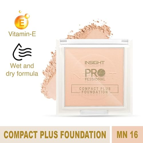 Insight Professional Compact Plus Foundation, 15gm (5-MN16)