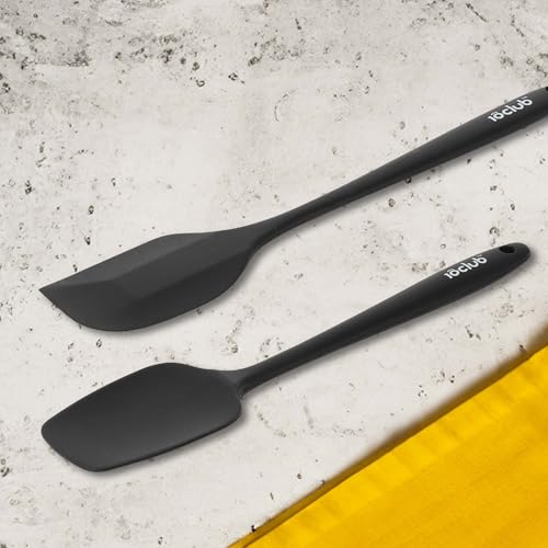 10club Silicone Set of 2 Spatula with Strong Handles for