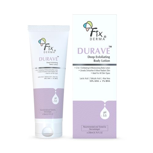 Fixderma Durave 10% AHA + 1% BHA Deep Exfoliating Body