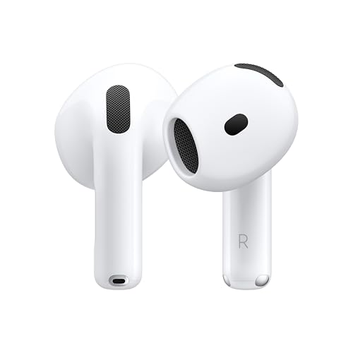 Apple AirPods 4 Wireless Earbuds, Bluetooth Headphones,