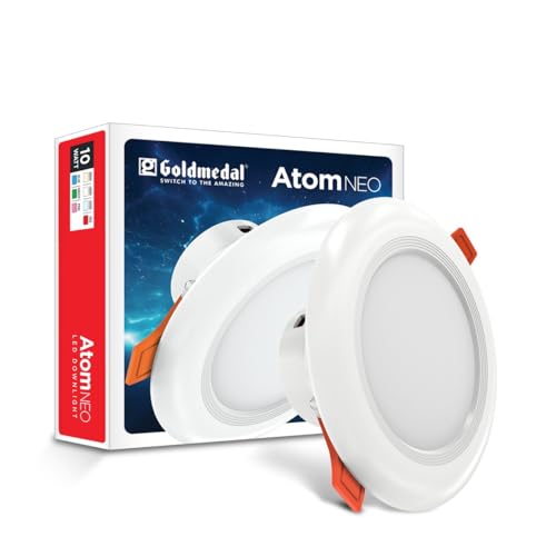 Goldmedal Atom Neo 10W Round LED Downlight (Pack of 1) –