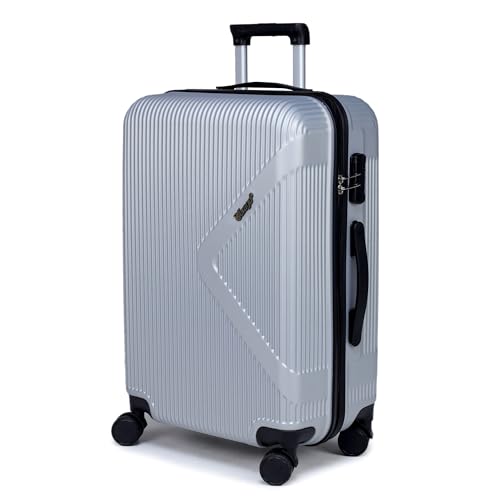 ACEPACK Brampton 75 cms Silver Hard Sided Check-in Size