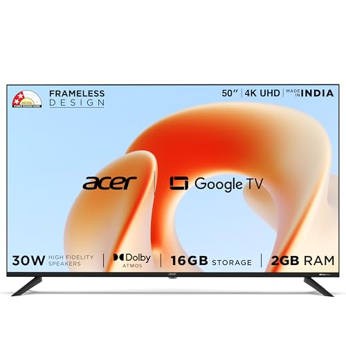 acer 126 cm (50 inches) G Plus Series 4K Ultra HD LED Smart