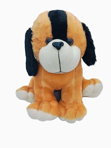 BookMyCostume Brown Dog Soft Toy Animal for Kids | Cute