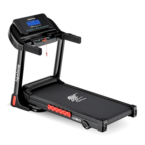 Lifelong FitPro Motorized Treadmill for Home (4HP Peak) |