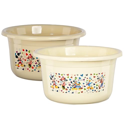 Kuber Industries 2 Pcs Plastic 25 Ltr Bathtub | Baby