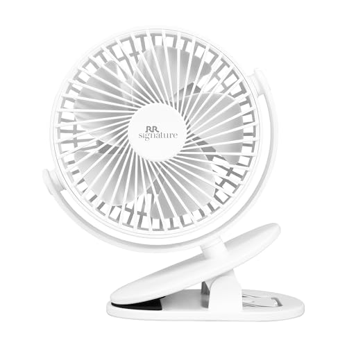 RR Signature Buddy Mini 110mm Portable Clip Fan | 4H