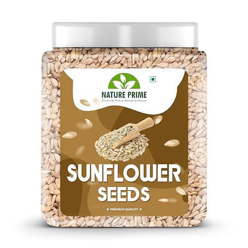 Nature Prime Sunflower Seeds 1 Kg | High in Fibre | Diet