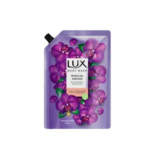 LUX, Black Orchid & Juniper Oil Bodywash, Refill Pack, 400
