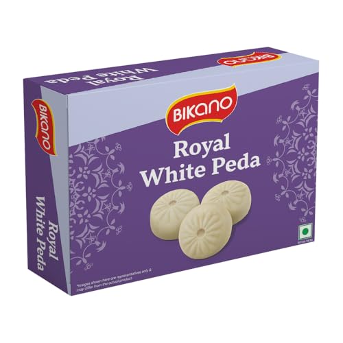 Bikano White Peda 200g | Traditional Indian Milk Sweet |
