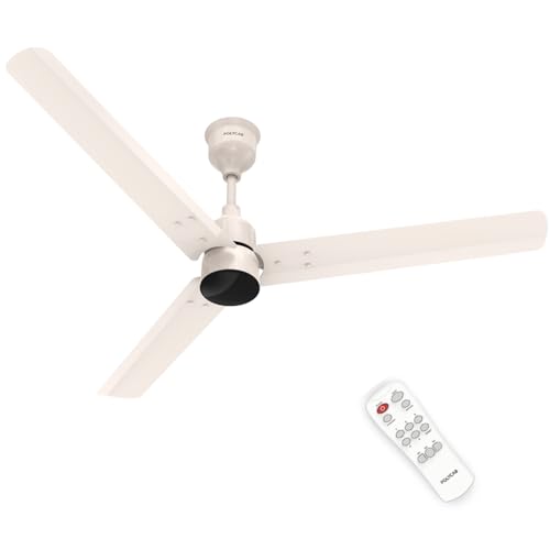 Polycab Wizzy Plus 1200mm 5-Star BLDC, Remote Ceiling fan