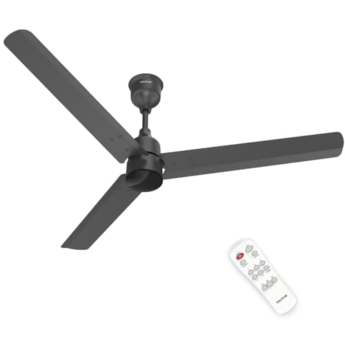 Polycab Wizzy Plus 1200mm 5-Star BLDC, Remote Ceiling fan