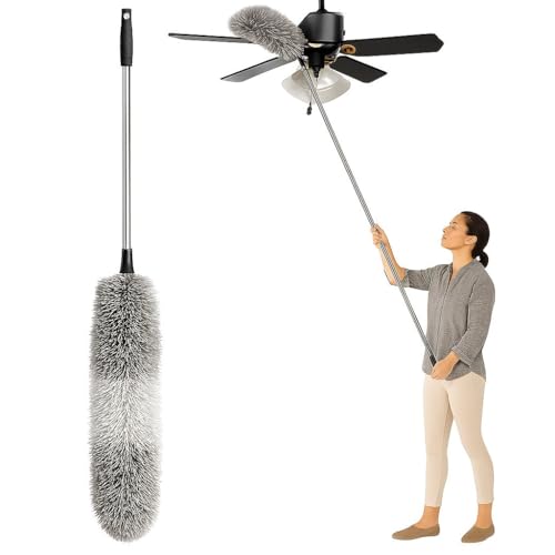 Lifelong Microfiber Feather Duster | Bendable & Extendable