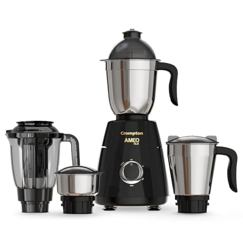 Crompton Ameo Classic 750W Mixer Grinder | Powertron Motor