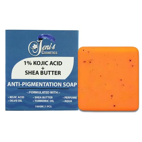 1% Kojic Acid Scrub Treatment Soap (1 Pcs) with Alpha