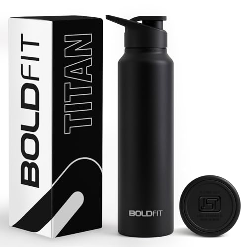 Boldfit Stainless Steel Water Bottle 1 Litre BPA-Free,