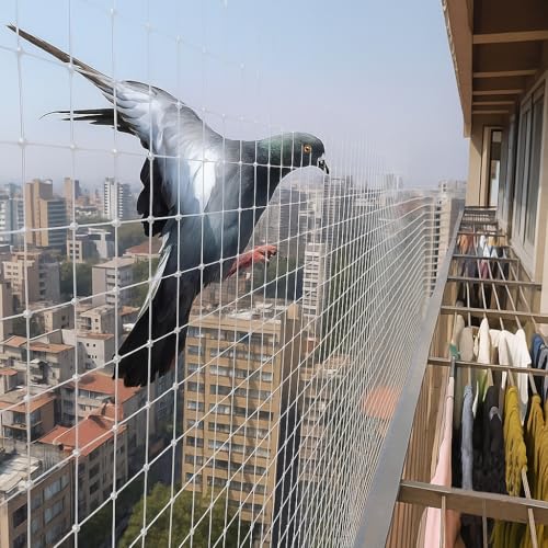 BENAVJI Pigeon Nets for Balconies Anti Bird Control Net,