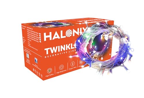 Halonix Twinkle 10M Multicolor 46 LED Decorative String
