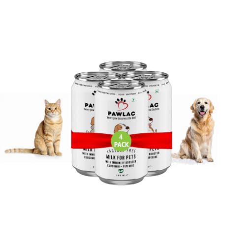 Trial Pack of Pawlac Lactose Free Milk for Pets | Immunity