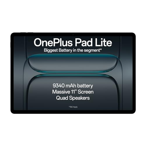 OnePlus Pad Lite with Biggest Battery in Segment 9340 mAh,