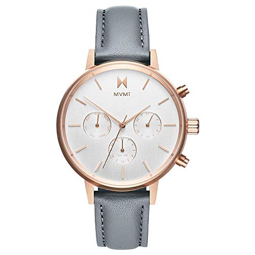 MVMT Nova Qtz Multifunction Silver Round Dial Women’s