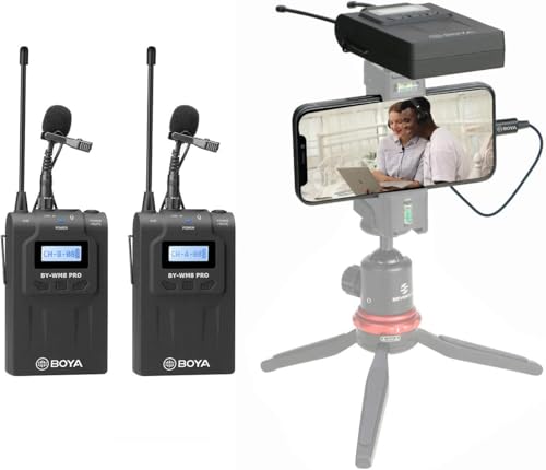Boya by-WM8 Pro-K2 UHF Omnidirectional Dual-Channel