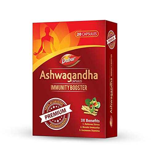 Dabur Ashwagandha Capsules Immunity Booster – 20 Capsules |
