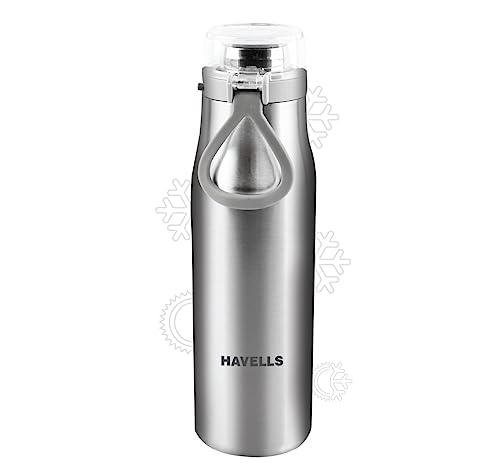 Havells Aqua-S Double Wall Hot/Cold Water Bottle, 304 Grade