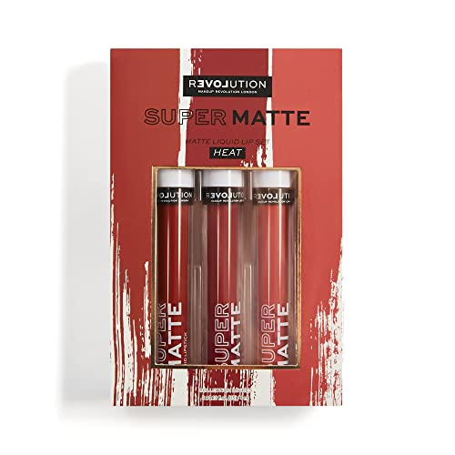 Makeup Revolution Lipstick Set Multi (Matte) Intensely