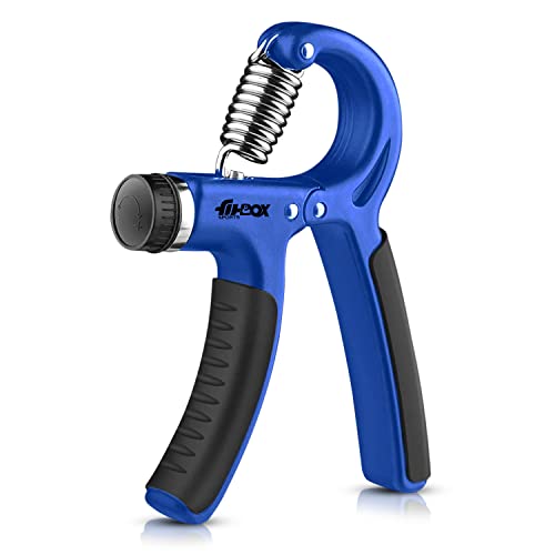 FitBox Sports Steel Alloy Adjustable Hand Grip Strengthener