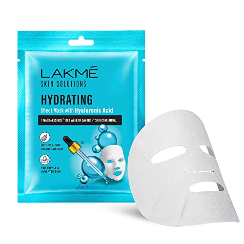 Lakme Solutions Sheet Mask Hydrating with Hyaluronic Acid